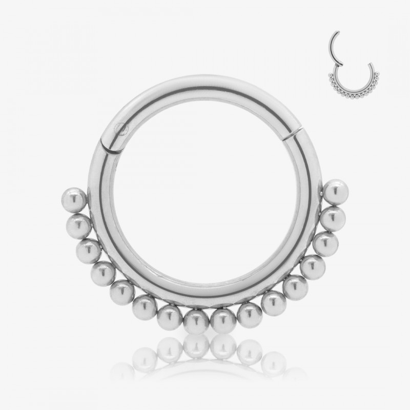 Piercing Umbigo Duplo Coração Zircônia: Elegância